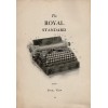 Royal Flatbed No.1 Typewriter Instruction Manual Antique Vtg 2 3