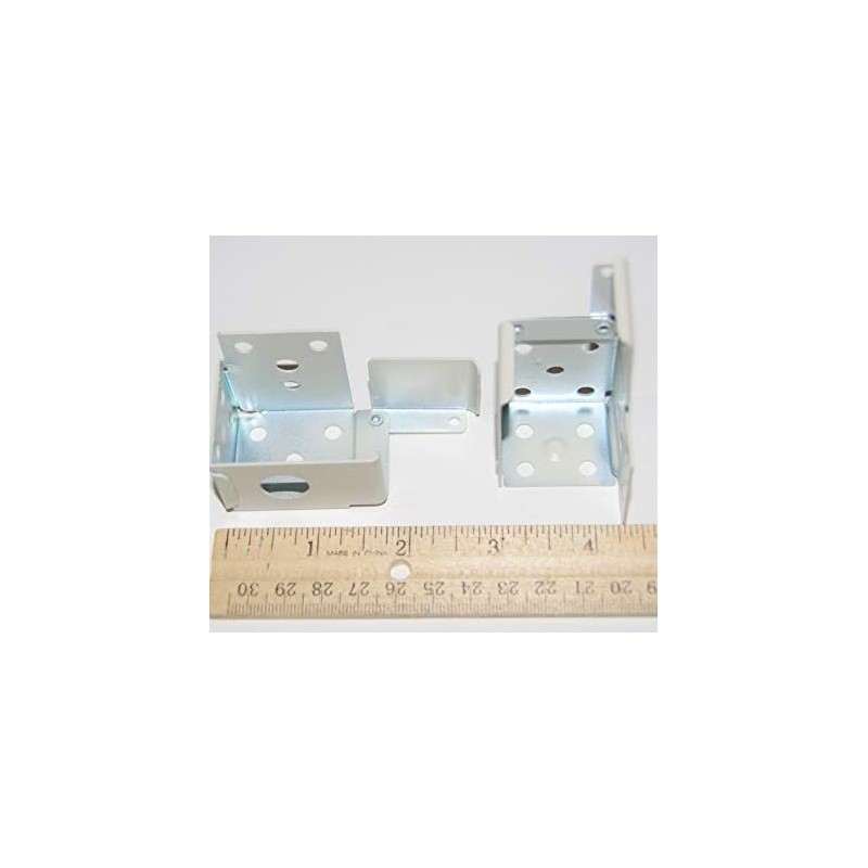 HomeAmore Blind Brackets for 1" X 1 1/2" Headrail (1