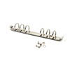 OEAYA 1Pcs Metal A6 Notebook 20mm 6-Hole Ring Binder Mechanisms