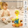 MILEGI Talking Duck Toy Repeats What You Say Dancing Duck