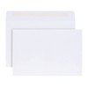 Reskid 100-Pack 6x9 Booklet Envelopes with Gummed Closure, 24lb White