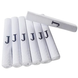 DUDU N GIRLIE Mens Handkerchief, J, 16.6 X 15.4 X 2.6 Cm UK