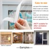 Mellroom Mellroom Adjutsable Window Insulation Kit 63inX63in(160X160cm),Clear180? Thickness,Easy to Open