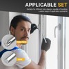 2 Piece Window Adjustment Tool Set, Curved Hexagonal 4 mm