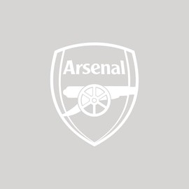 Arsenal FC Football Soccer Shield Sticker | Decal for Car Bumper, Mug, Cup, Laptop, Waterbottle, Waterproof 5.5 Inches