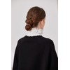 UMIYI Stand Collar, Ruffle Collar, Women's, Layered Style, Faux Color,
