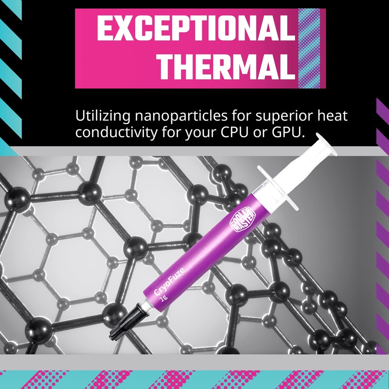 Cooler Master CryoFuze Premium Performance Thermal Paste, Nanoparticles, | 2