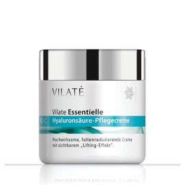 Vilate Hyaluronic Anti-Wrinkle Cream High Dose for Anti-Ageing "Instant Effect", Vegan, for Him and Her, Made in Germany