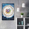 2022 Moon Calendar Hangable Wall Calendar Home Wall Decoration Gift