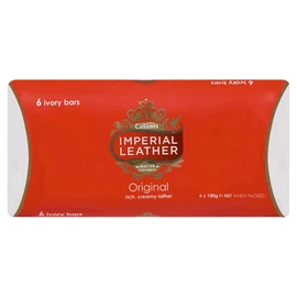 Cussons Imperial Leather Original Soap Bar, 6x100 g