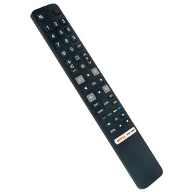 AULCMEET Replacement Remote Control RC802NU YUI1 Suitable for TCL 4K TV 32ES570F 32S5200 32S5400A 32S5400AF 32S5400AFK 32S5400AK 32S6200 40S5200 40S5400A 40S62000 43C635 43P635 43P638 43P735 50C635