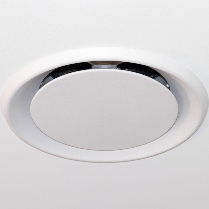 PATIKIL 4 Inch Round Air Vent, 1Pcs ABS Adjustable Soffit