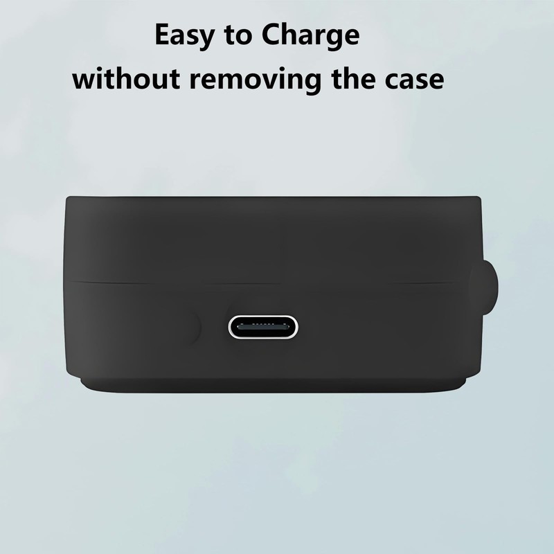 Case Cover Compatible with Nothing Ear Earbuds, Ziseyoru Soft Silicone