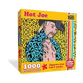 Tiger King Jigsaw Puzzle - 1000 Piece Premium Quality Pop Culture Animal Puzzle Toy for Kids, Teens, Adults by Chunky Custard Puzzles (Hot Joe)