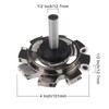 CNC Spoilboard Surfacing Router Bit 10 Blades With Replaceable Cutters