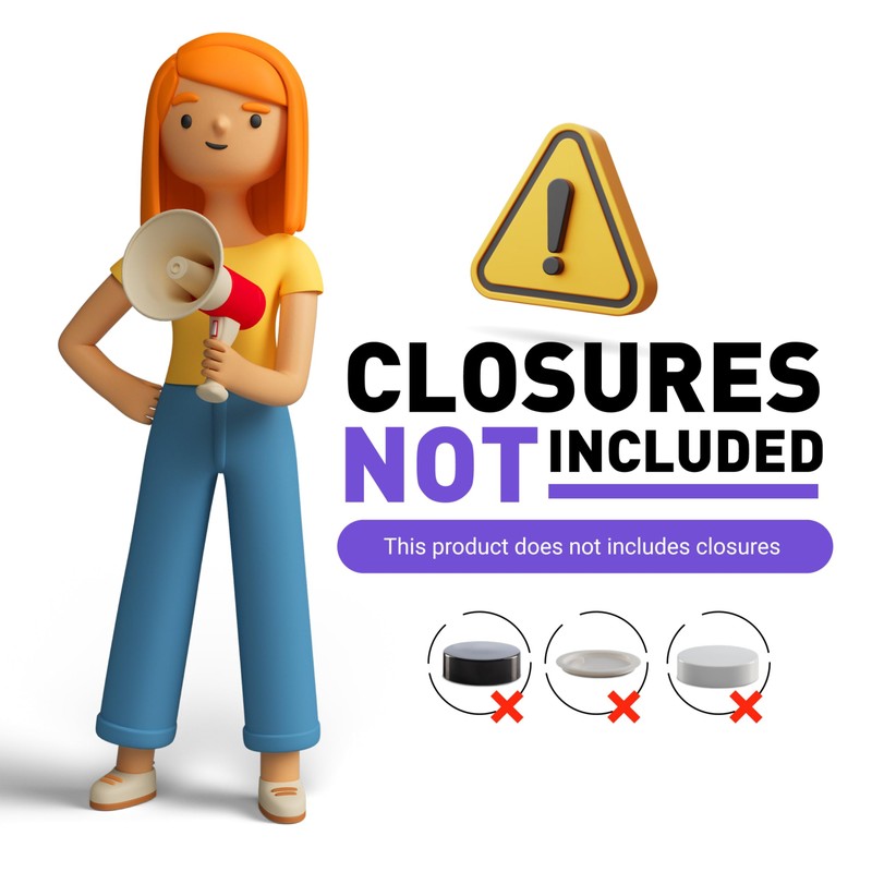 The Bottle Depot - 1 oz Glass Jar - Black