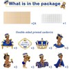 24Pcs Royal Prince Centerpiece Sticks, Little Prince Baby Shower Party