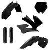 Acerbis Full Plastic Kit Black for KTM 105 SX 2006-2011