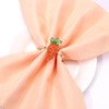 9PCS Easter Napkin Rings, Rhinestone Easter Bunny Napkin Holder Rings
