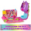 Gabby's Dollhouse Gabby’s Dollhouse Celebration Party Bus, Transforming Playset with