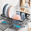 iSPECLE Expandable Dish Drying Rack for Kitchen Sink - Rust
