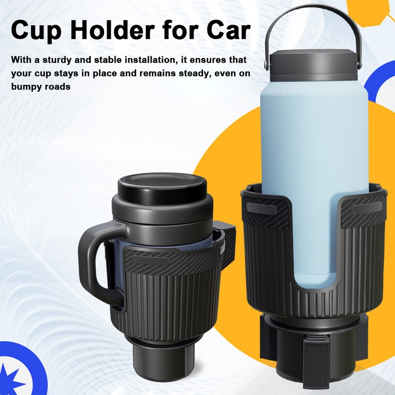Car Cup Holder Expander Coffee Drinks Bottle Holder Extender Adapter
