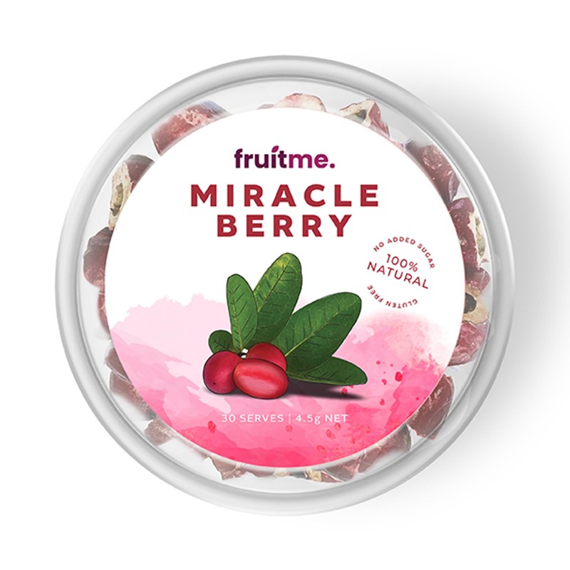 Miracle Berry Whole Fruit - 30 Gently Dried Miracle Fruit