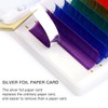 EMEDA White Eyelash Extension Flat Eyelashes Colourful White Light Eyelash