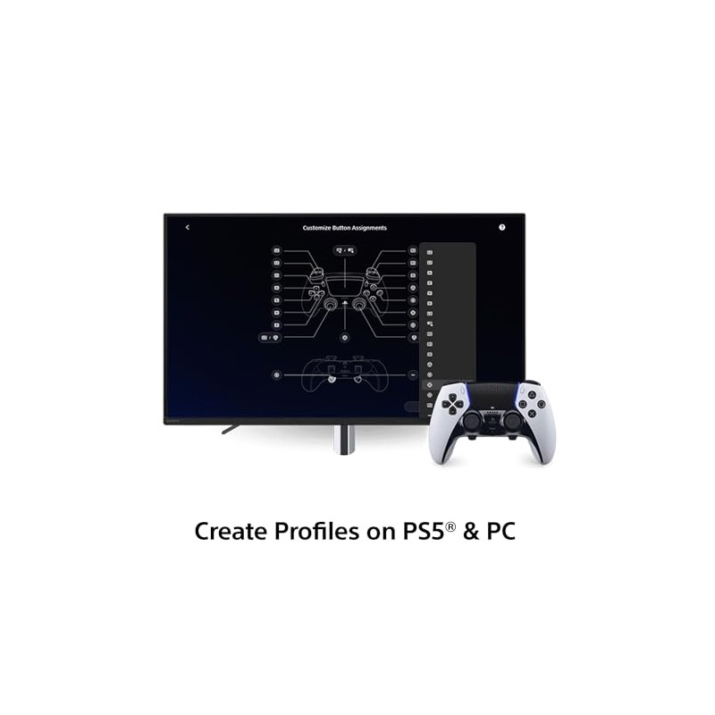 Controlador Inalámbrico DualSense Edge - PlayStation Controlador inalámbrico DualSense Edge