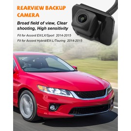 Backup Camera 39530-T2A-A71 Fit for Accord EX Hybrid EX-L Touring LX Sport 2014 2015 Reverse Rear Park Assist Camera