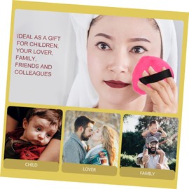 FOMIYES 3sets Cosmetic Cushion Face Powder Puff Body Powder Alicator Puff Makeup with Even Coverage 8pcs*3