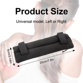 JRAIYBZ Strap Cushion for Arm Sling,Shoulder Brace Carry Strap Pillow Arm Elbow Wrist Injury Support Strap Pad Padding Pillow for Women Men and Kids Neck Pad Shoulder Brace Carry Pillows