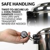 HomeCraft 45-Cup Coffee Urn and Hot Beverage Dispenser with Double