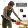 SMEIWANR Chainsaw Sharpening Jig, Hand Cranked Chainsaw Sharpening with 4.0
