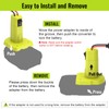1 Pack Power Wheel Adapter Compatible with Ryobi 18V Battery,