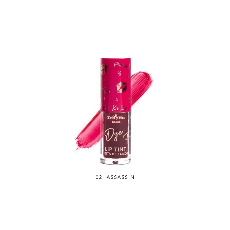 Italia Deluxe Tinta de labios To dye for (Assassin, 5g)