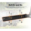 SanHima Pair Awning Mounting Brackets - Extended L-Brackets for Roof