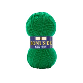 Hayfield Bonus DK Double Knitting, Emerald (916), 100g by Sirdar