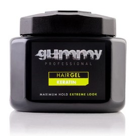 Gummy Hair Gel Keratin - Green ( 700ml / 23.67oz )