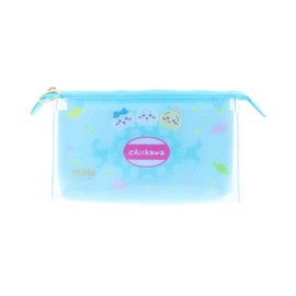 Sunstar Stationery S2333732 Chiikawa Pouch, Clear Pouch, Chiikawa, Hachiware, Rabbit
