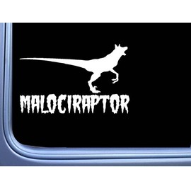 EZ-STIK Malociraptor M393 8 inch Sticker Belgian Malinois Decal schutzhund maligator