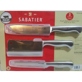 SABATIER GENUINE Sabatier 3 Piece Stainless Steel Knife Set For Meat