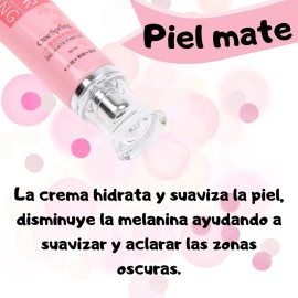 Crema Aclarante Zonas Intima Pezón Axilas Mujer Blanquea F