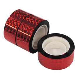 Ehime Shoko HOT-R Hologram Tape, Red, Set of 3