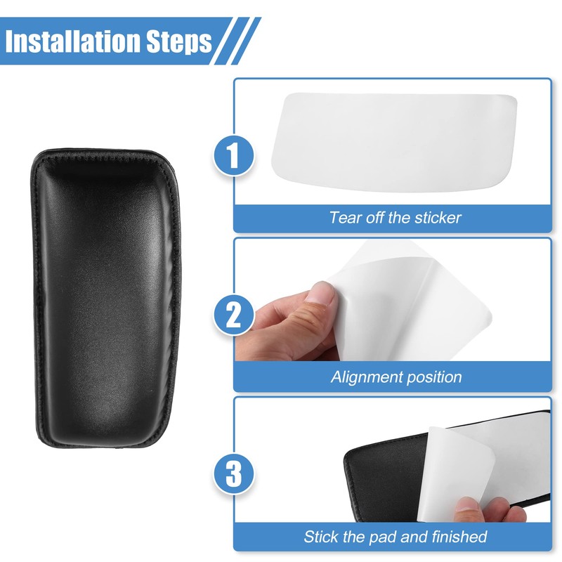 A ABSOPRO Car Centre Console Knee Leg Elbow Cushion Pad