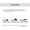 SIEPASA Spar. Saa Double Layer Inverted Umbrella with C-Shaped Handle,