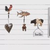 Metal Farmhouse Pig Wall Hook Coat Hook Hanger Decor Pig