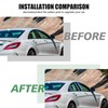 BASIKER Car Door Pillar Posts Trim Compatible with 2012 to