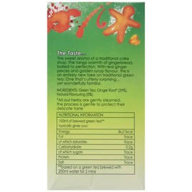 Twinings Gingerbread Green Tea, 40g