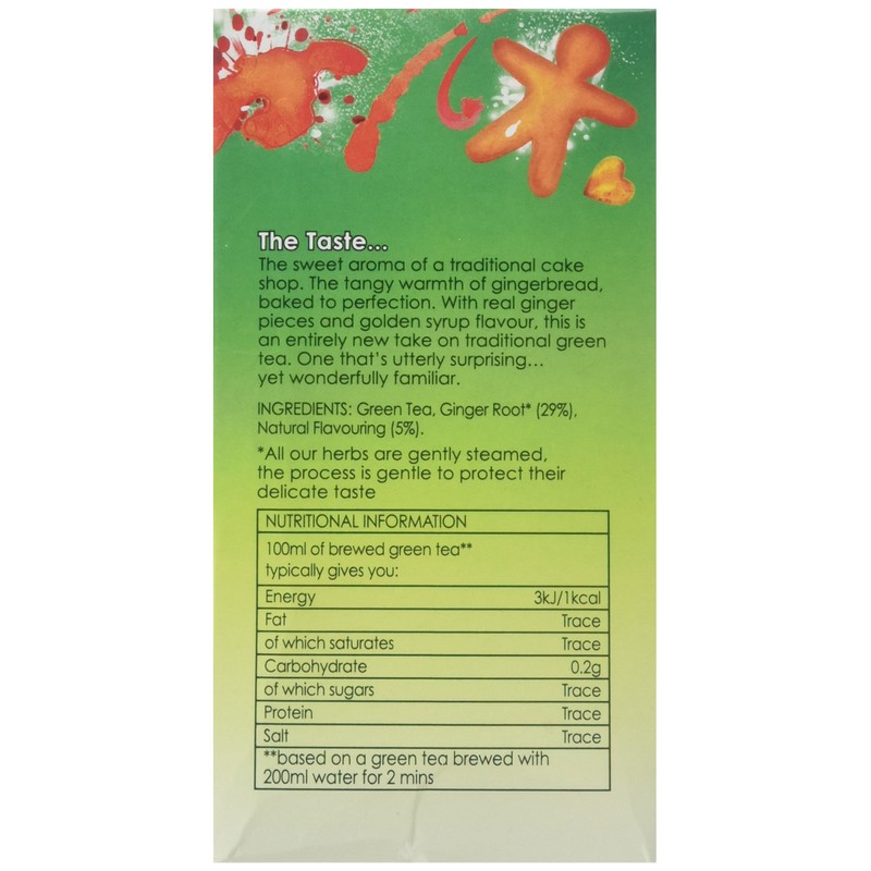 Twinings Gingerbread Green Tea, 40g